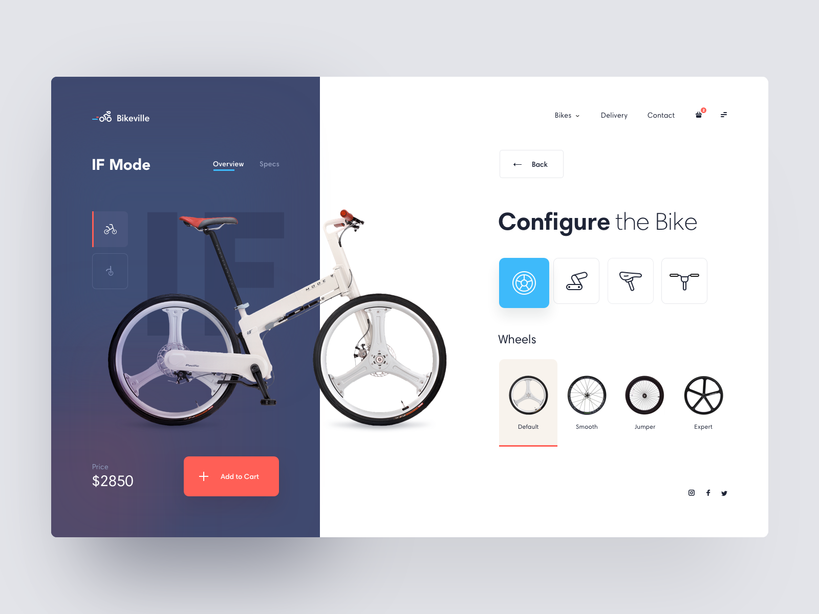 Dribble Concept Bike Configurator