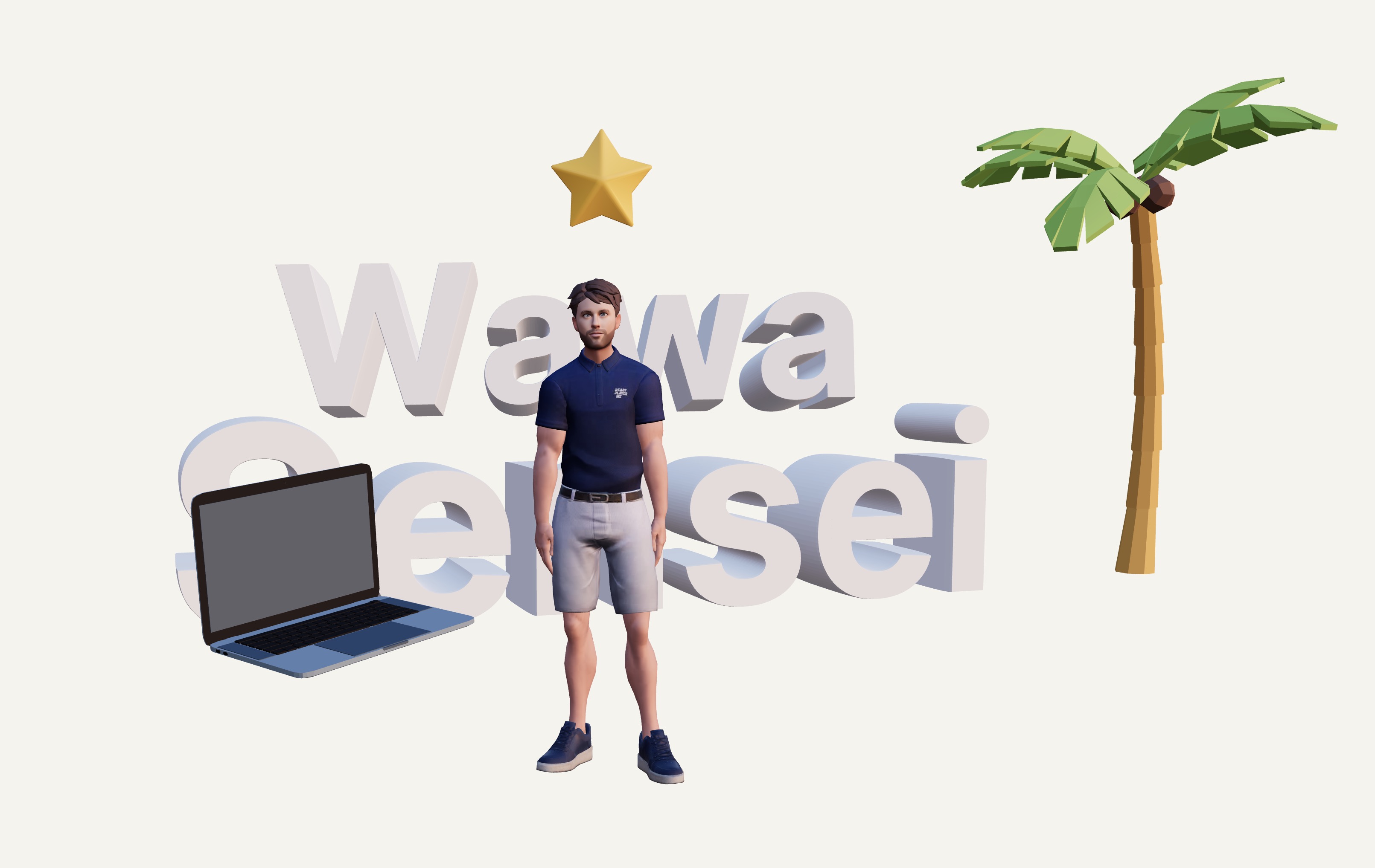 Portfolio: 3D World - Wawa Sensei