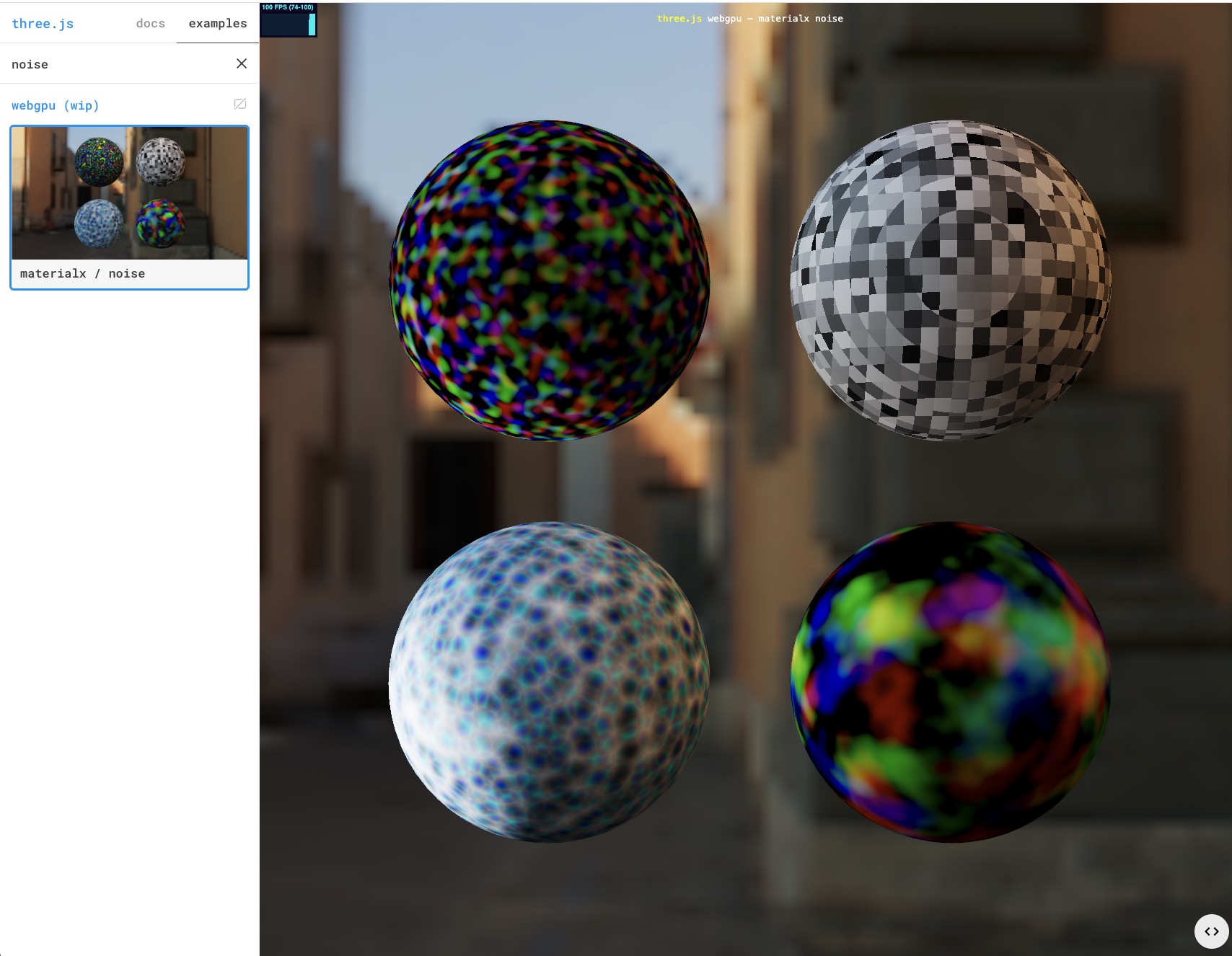 WebGPU Noise Example