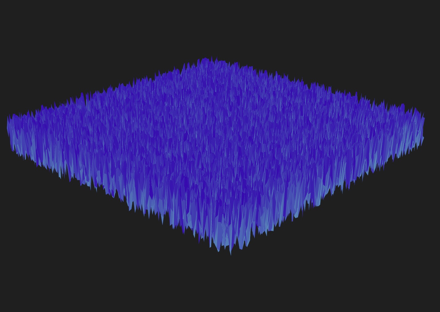 Piano WebGPU con Nodo di Posizione e Nodo di Colore